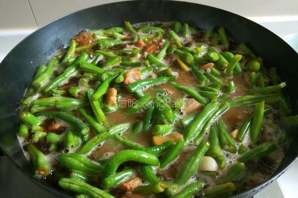 铁锅豆角焖面的做法图解14