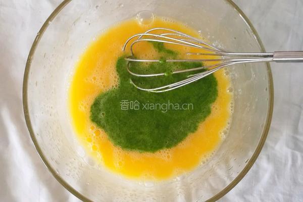 菠菜汁蛋卷的做法图解5