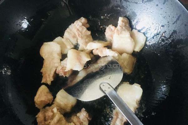 麻辣五花肉炒龙虾的做法图解3