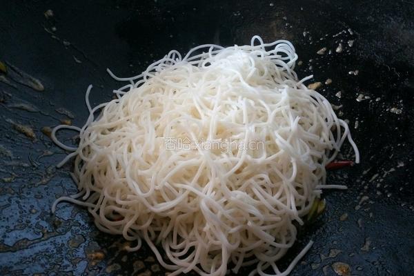 南瓜炒粉的做法图解10