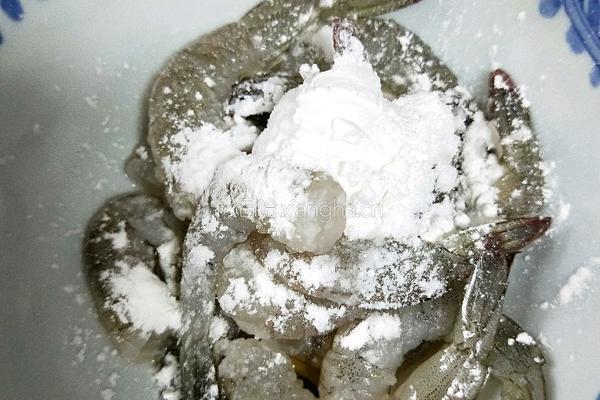 肉包虾（自创）的做法图解2