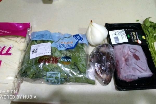 兰州牛肉刀削面的做法图解1