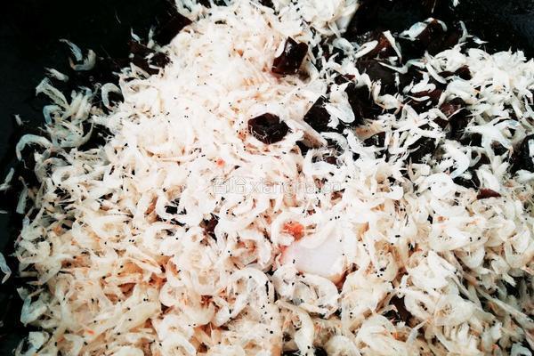 酱菜虾皮的做法图解4