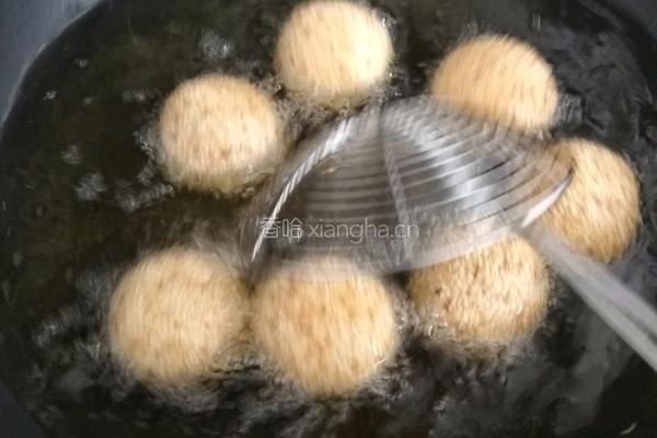 空心大麻团的做法图解16