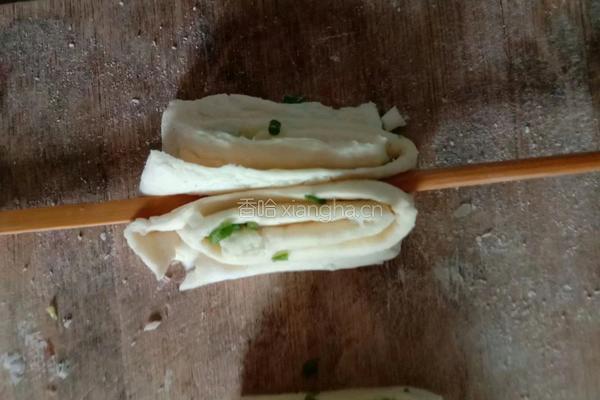 葱香花卷的做法图解8