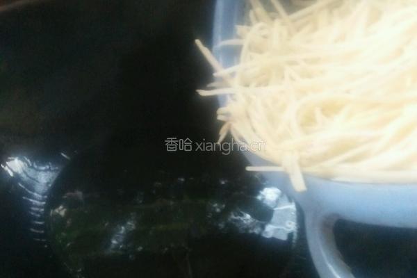 酸辣爽口土豆丝的做法图解6