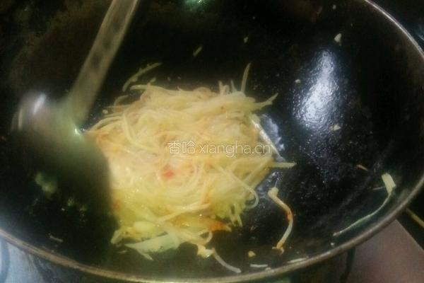 酸辣爽口土豆丝的做法图解8
