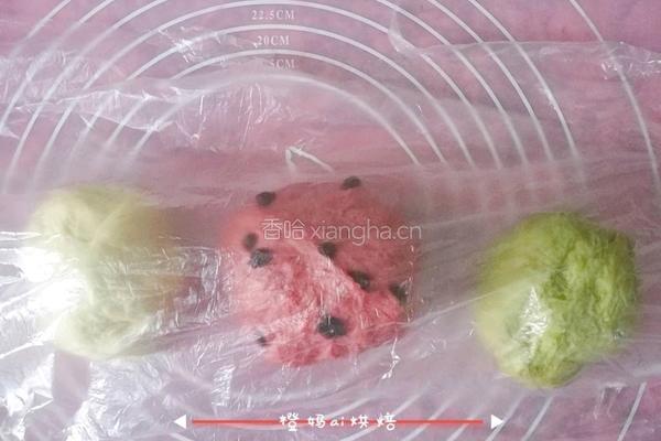 西瓜吐司的做法图解10