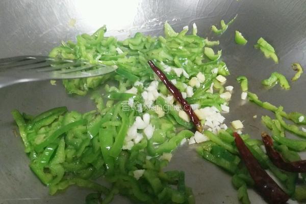 辣炒肚丝的做法图解6