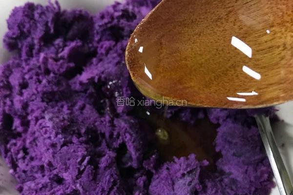蜂蜜山药紫薯糕的做法图解5