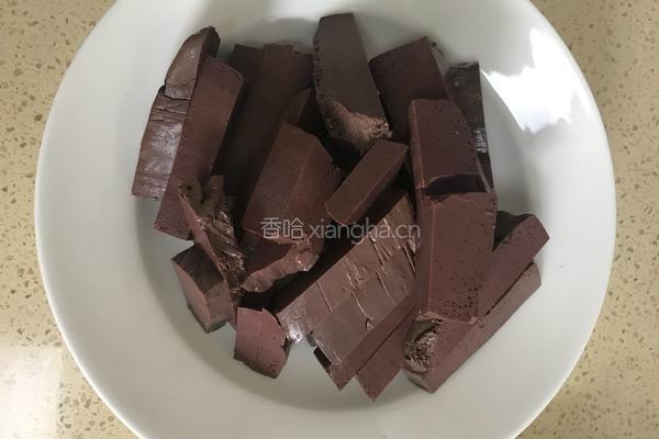 辣炒羊血的做法图解1