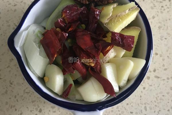 辣炒羊血的做法图解2