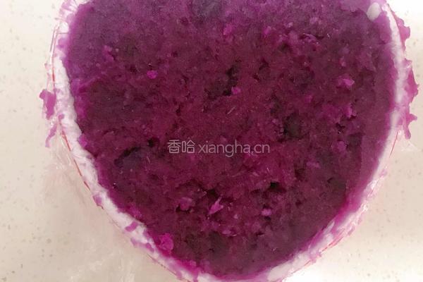 酸奶紫薯泥的做法图解3