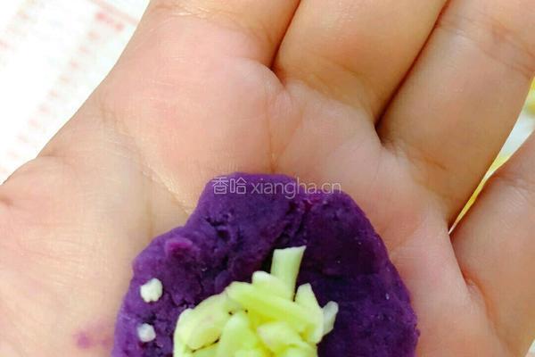 紫薯爆浆奖仙豆糕的做法图解13