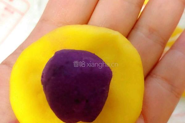 紫薯爆浆奖仙豆糕的做法图解14
