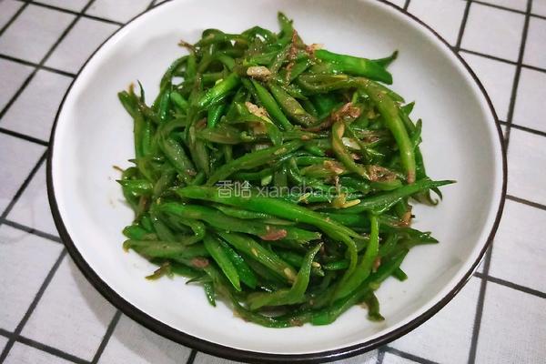 扁豆虾酱的做法图解5
