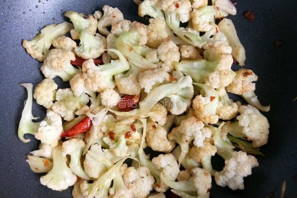 日常干锅花菜的做法图解6