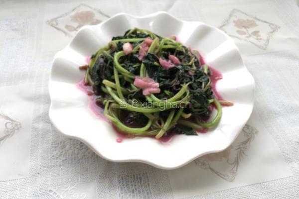 蒜蓉炒苋菜的做法图解7