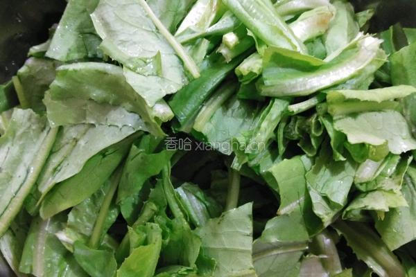 蒜蓉油麦菜的做法图解1