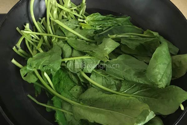 芥末拌菠菜粉丝花生 的做法图解7