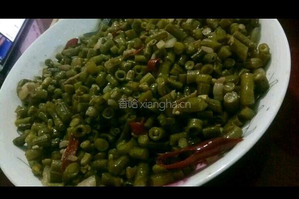 自制酸豆角的做法图解4