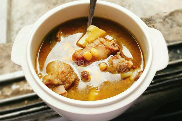 黄豆炖排骨的做法图解12