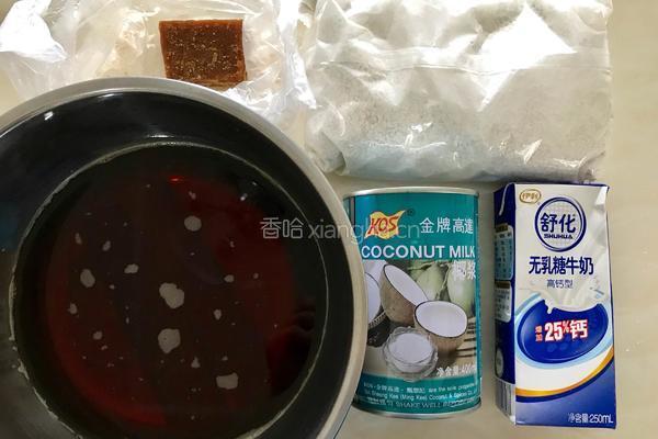 椰汁马蹄糕的做法图解1