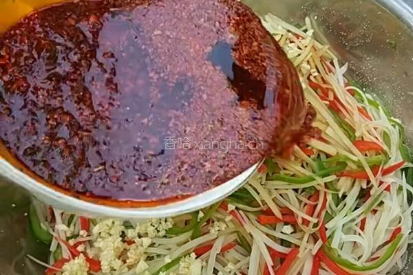 凉拌土豆丝的做法图解5