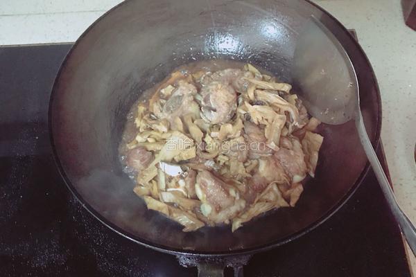 笋干子排汤(地方名菜)的做法图解6