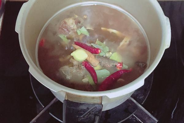 笋干子排汤(地方名菜)的做法图解8