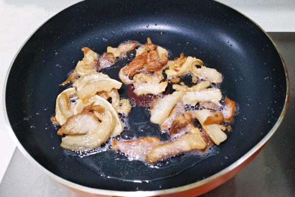 油渣炒泡豇豆的做法图解5