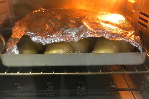 奶香牛角包的做法图解26
