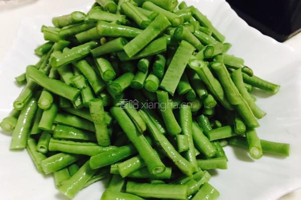 家常豆角的做法图解1