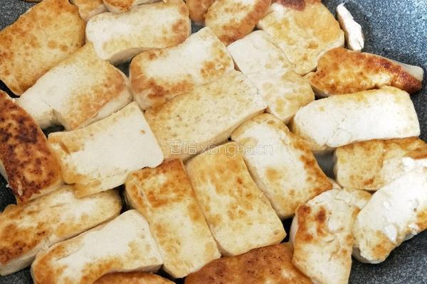 小炒豆腐的做法图解4