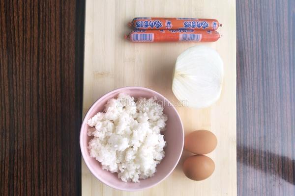鸡蛋炒饭的做法图解1