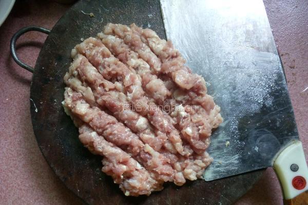 苦瓜酿肉的做法图解1