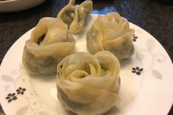 玫瑰花饺子的做法图解5