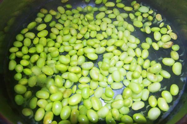肉沫毛豆炒香干的做法图解4