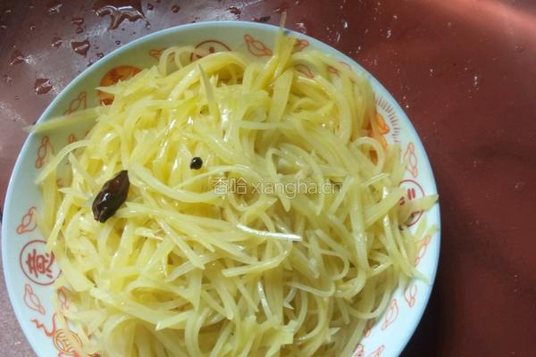 爆炒土豆丝的做法图解7