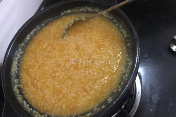 南瓜小米粥的做法图解6
