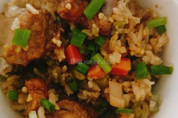 电饭锅排骨闷饭的做法图解11