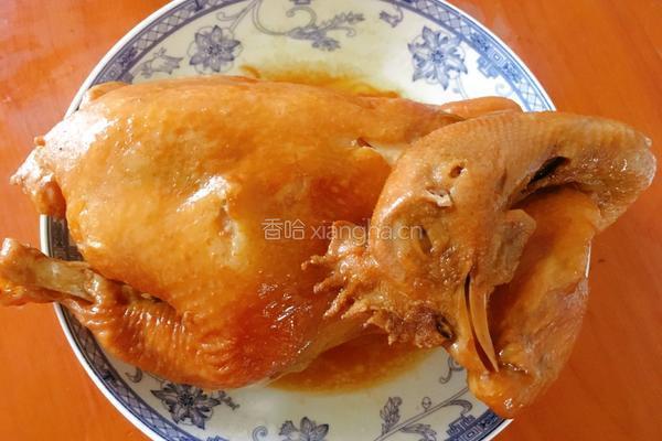 卤全鸡的做法图解7
