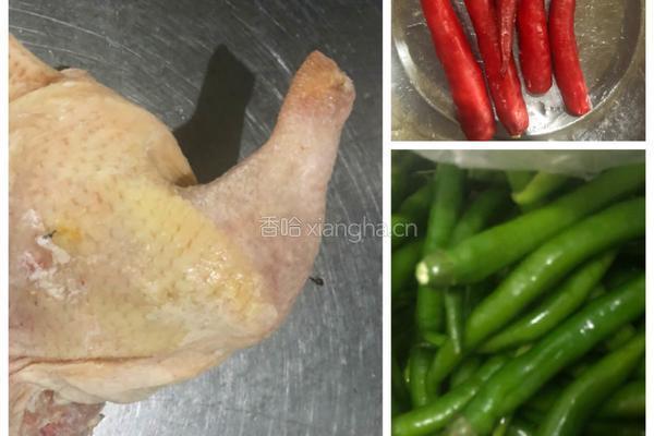 家常菜之尖椒鸡丁，勾起你的味蕾。的做法图解1