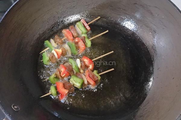 彩椒牛肉串的做法图解6