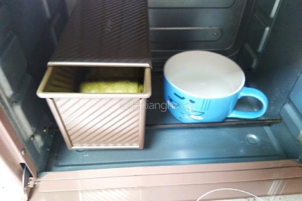 抹茶蔓越莓吐司的做法图解14