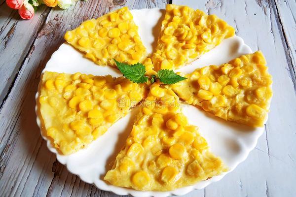 黄金玉米饼的做法图解9
