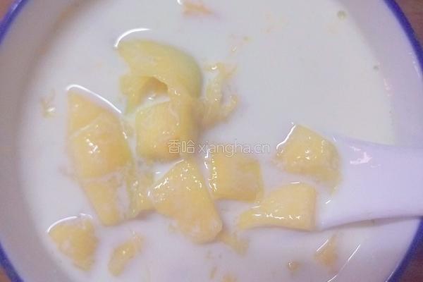 芒果牛奶西米露的做法图解7