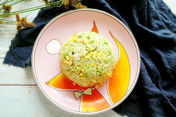 西兰花蛋炒饭的做法图解11