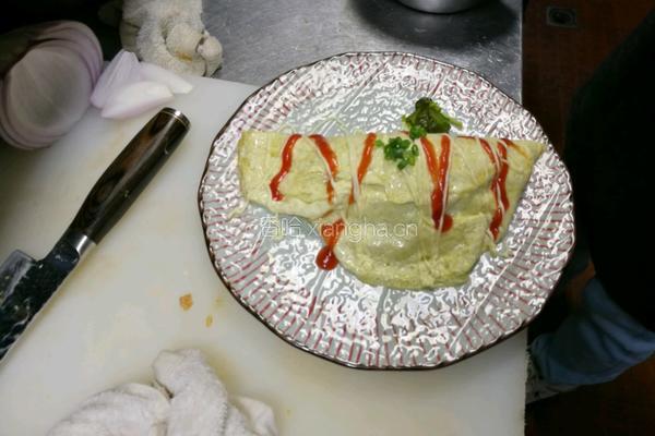蛋包饭的做法图解7