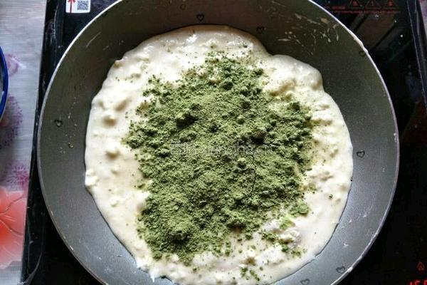 青汁雪花酥的做法图解6